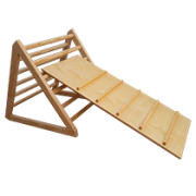 triangulo pokler con rampa piramide montessori barata economica juguetes astronauta